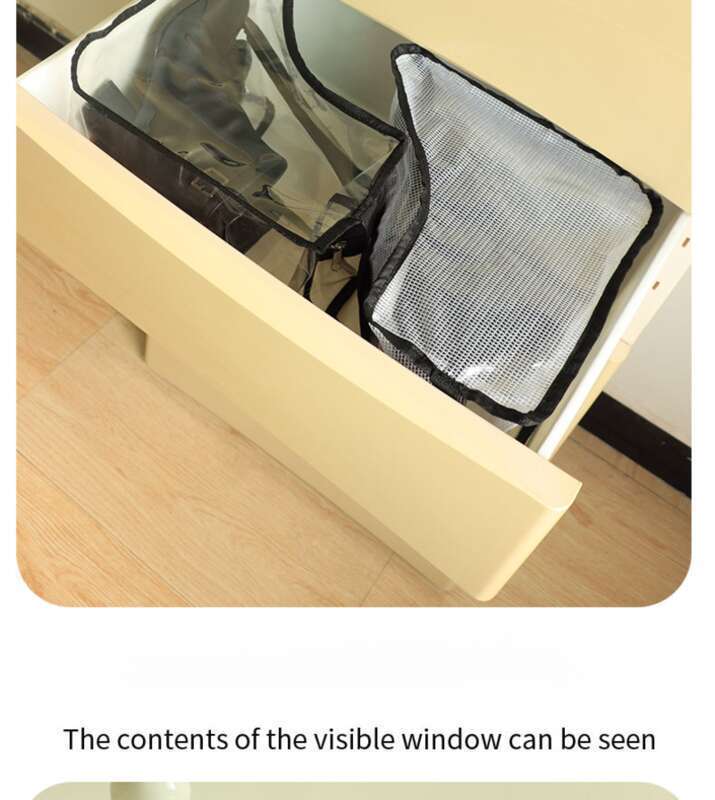 【 8247 People Praised 】 Transparent Dustproof Dormitory Moisture-proof Short Long Boots Shoe Storage Artifact Storage_voghion.com