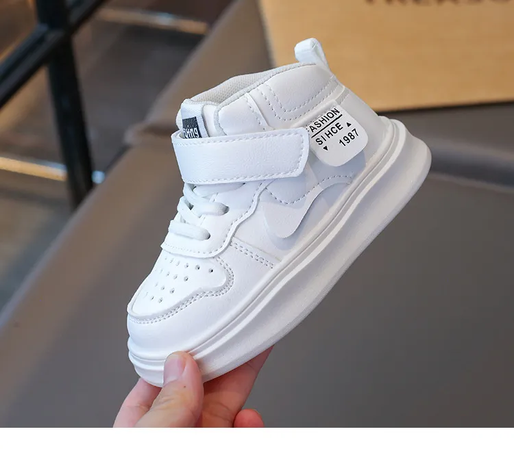 Kids Basketball For Children High Top Trainers Boys And Girls Littlesprouts Sport Running Sneakers Enfant Toddler Baby_voghion.com