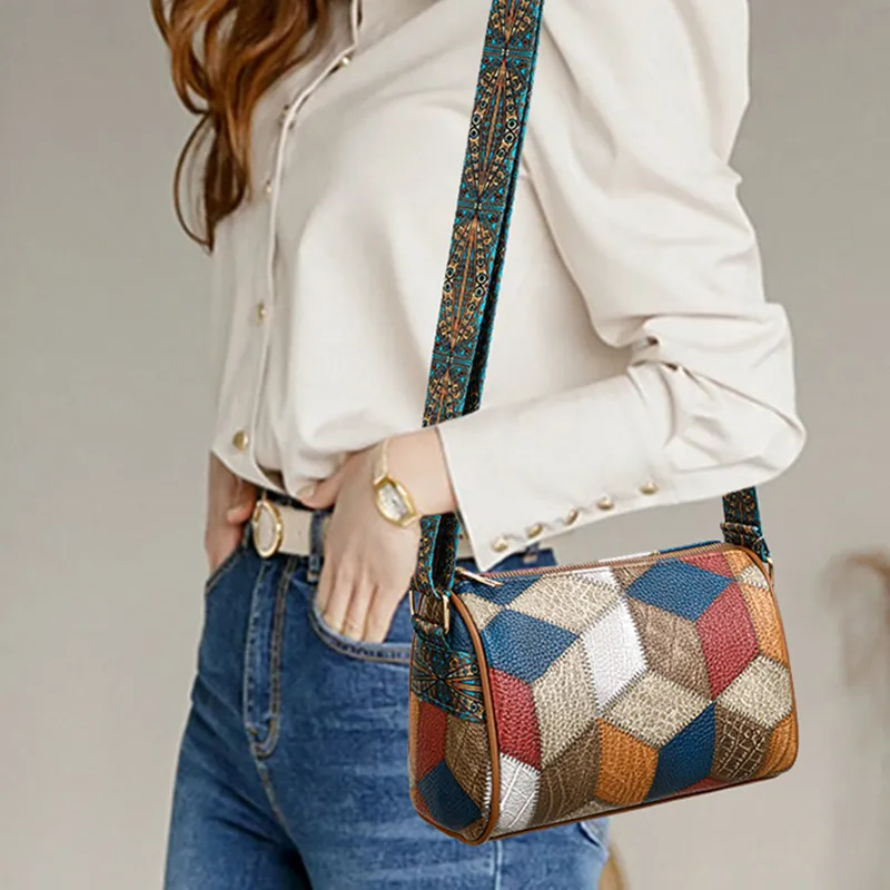Borsa a tracolla da donna in pelle PU di alta qualità, con tracolla larga, borsa a mano, borsa a tracolla semplice_voghion.com