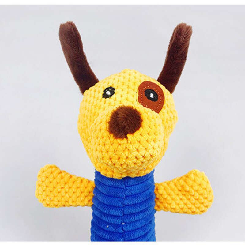 Maissinukke Pehmo Ääni Hiontatanko Kissan Purema Kestävä Lemmikkikoiran Lelu_voghion.com