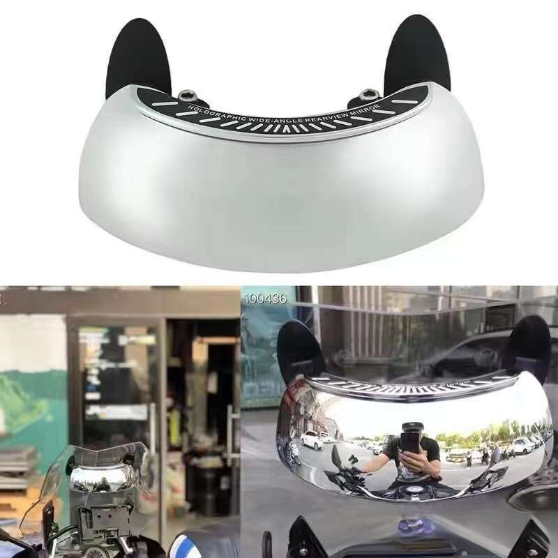 Accesorios de modificación de vehículos todoterreno para motocicletas: espejo retrovisor gran angular de 180 °, ángulo completo, sin puntos ciegos, ángulo grande_voghion.com