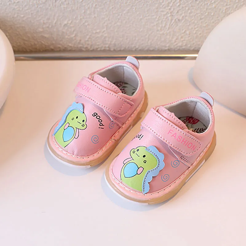Newborn Baby Squeaky Soft Non-slip Infant Toddler Leather First Walkers Autumn Spring Little Kidsnest Kids Shoes Sizes_voghion.com