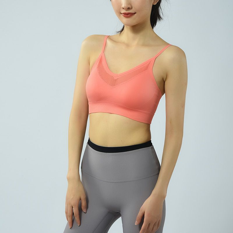 New Breathable Sports Women's Back Yoga Fiess Outdoor Running Shockproof Bra_voghion.com