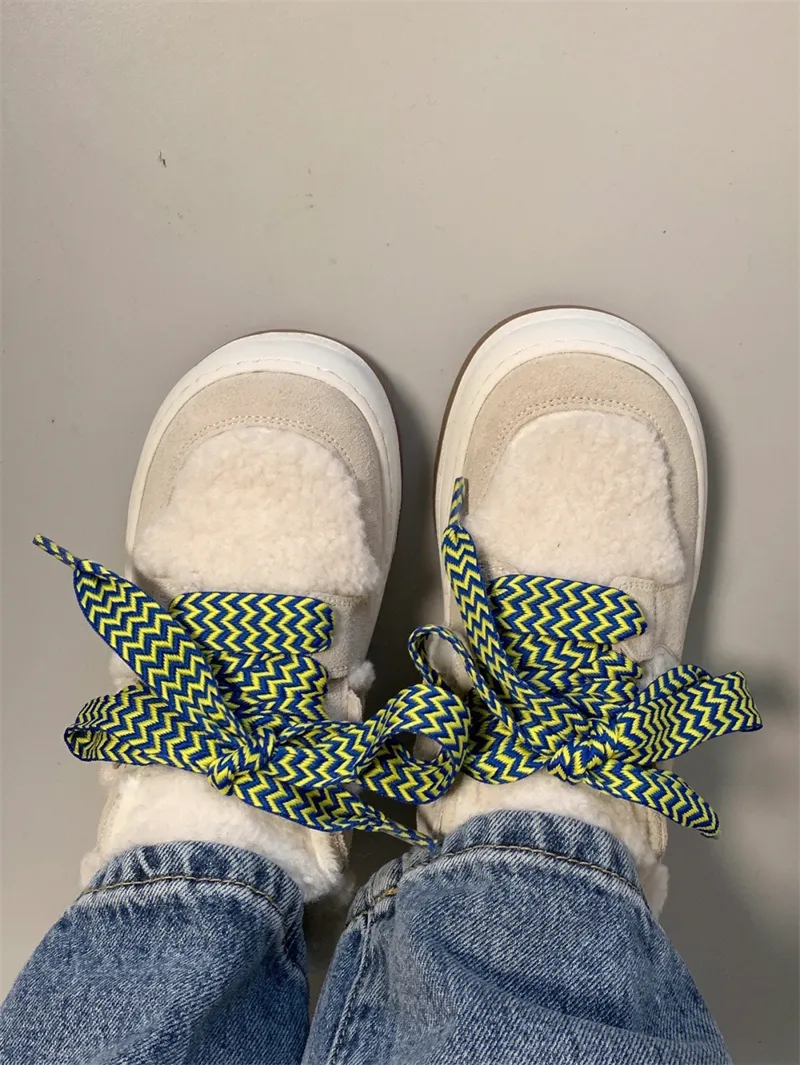 New Womens Autumn Winter Heightening Versatile Casual Thickening and Plush Thick Sole Shoes Free of Mail_voghion.com