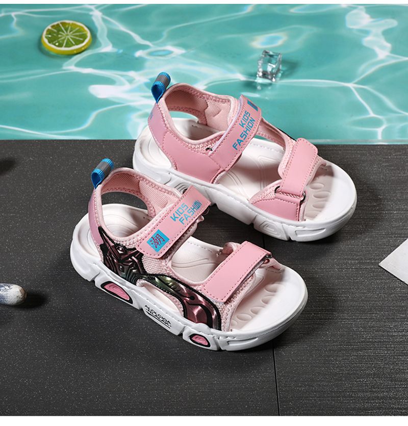 2024 estate nuovi sandali da spiaggia per bambini per ragazzi scarpe casual con suola morbida per ragazzi grandi_voghion.com