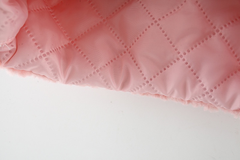 Gilet invernale per bambina, orsetto, gilet in peluche spesso, caldo cappotto per bambini_voghion.com