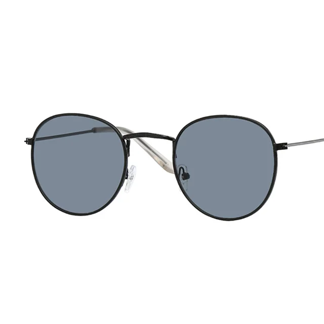 Modne małe okrągłe okulary przeciwsłoneczne retro damskie markowe designerskie okulary przeciwsłoneczne vintage dla kobiet okulary lustrzane okulary przeciwsłoneczne óculos de sol_voghion.com