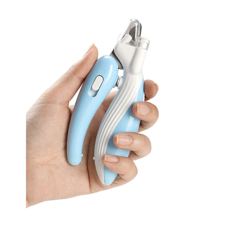 Amoladora de uñas para mascotas con luz LED y posición antisangre, tijeras para gatos y perros_voghion.com