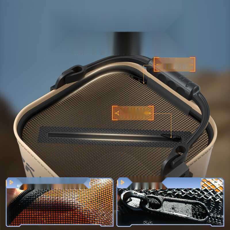 Portable Foldable Luya Wild Fishing Protective Small Handheld Bucket Equipment_voghion.com