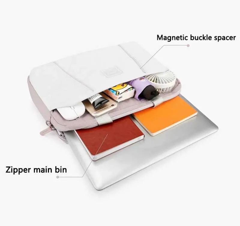 Borsa per laptop da donna, impermeabile, per notebook e-book, borsa per computer, tracolla singola, valigetta per tablet e PC, custodia per gadget_voghion.com