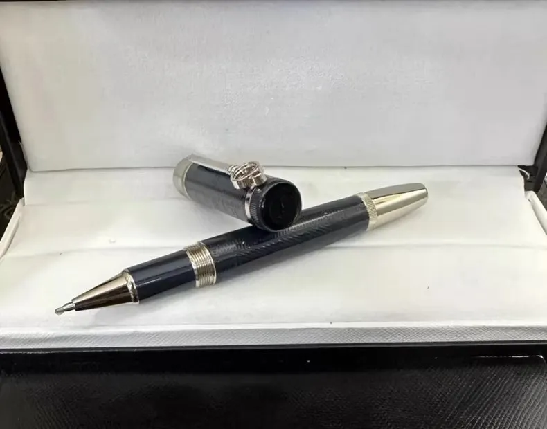 Toptan Toptan Lüks Monte Siyah Reçine Ve Kristal Yıldız Roller Kalem / Tükenmez Kalem / Dolma Kalem İş Ofis Kırtasiye Hediye_voghion.com