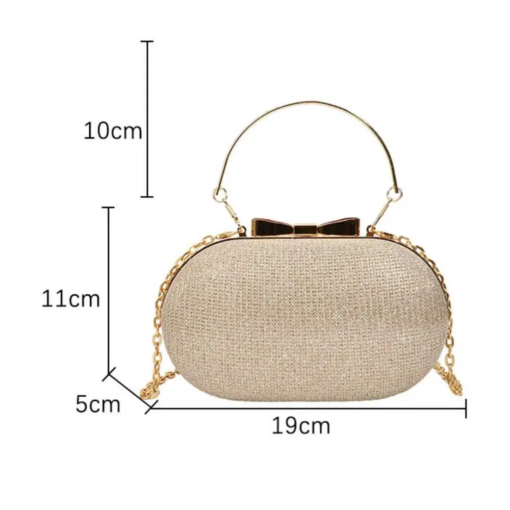 Sac à main de soirée Top Flash Clutch Robe de dîner de mariage pour femme Sac à bandoulière à chaîne dorée Bolsa Y241019_voghion.com