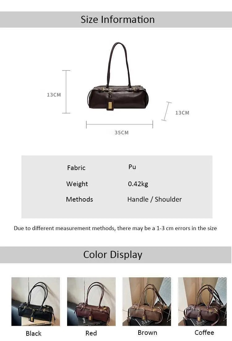 Pu-Kissentaschen für Frauen, einfarbig, weiches Leder, Schultertasche für Damen, vielseitige Schulranzen, Unterarmtaschen für Damen_voghion.com