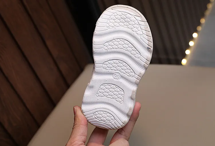 Children Sneakers Light Weight Infant Boys Girls Casual Happysteps Soft Bottom School Student Kids Sport Basketball_desvips.com