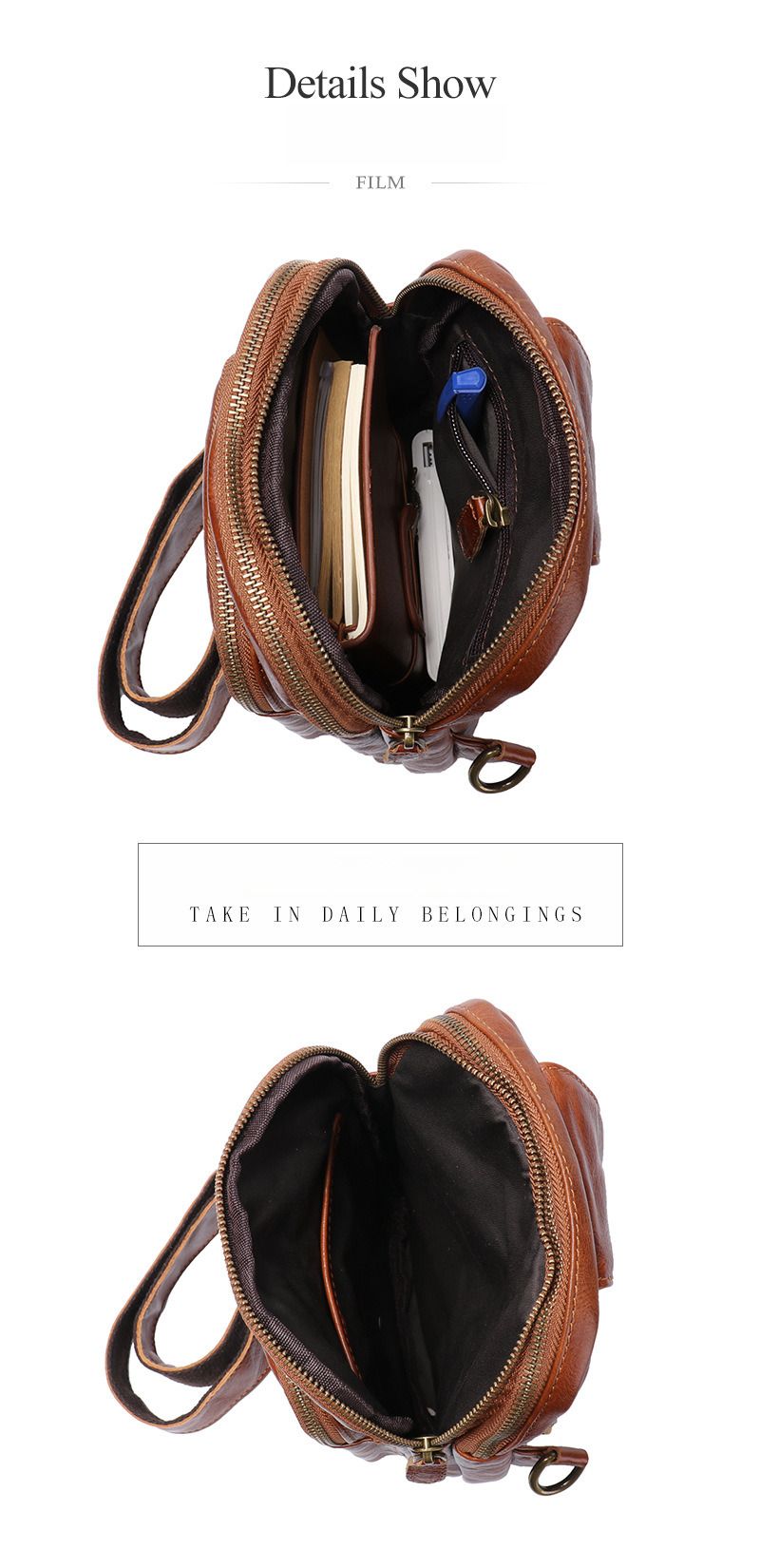 Neue Retro-Brusttasche Herren mit großer Kapazität, einzelne Umhängetasche, Umhängerucksack für Damen, verschleißfeste_voghion.com