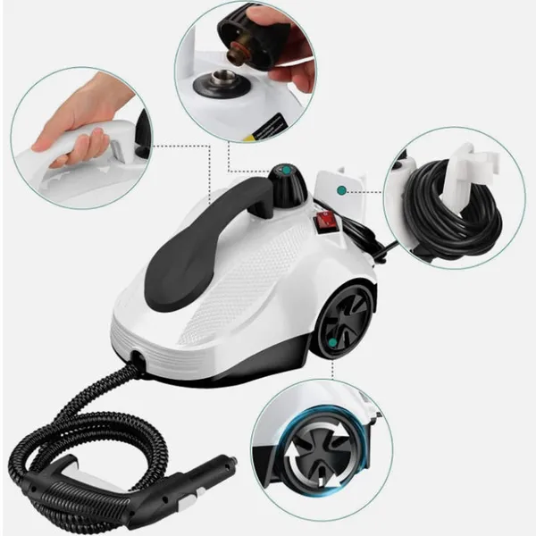 Handheld Steam Cleaner For Home And Car Cleaning Powerful Tool_voghion.com
