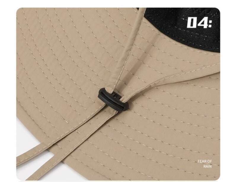 UV Sunshade Fisherman's Men's And Women's Outdoor Mountaineering Sun Camping Fishing Speed Drying Big Eaves Hat_voghion.com