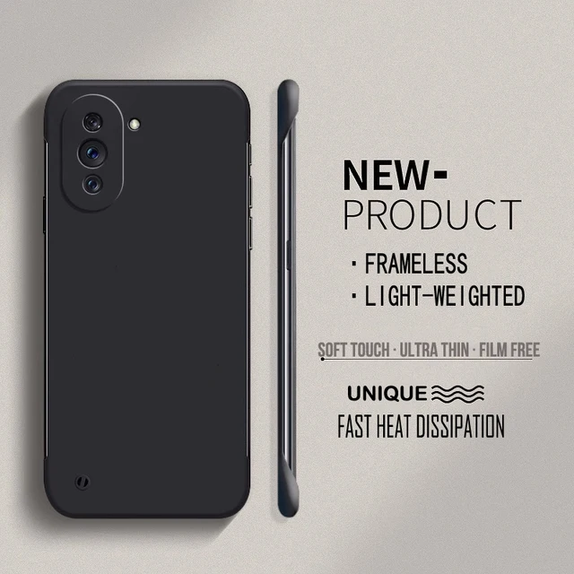Frameless Hard PC Matte Phone Case For Huawei Nova 12 11 10 9 SE 8 Pro Protective Bumper Solid Shell Cover Cases_voghion.com