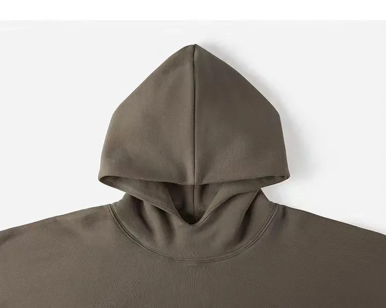 Mens Ner Oversized Hip Hop Hoodies Loose Fit Hooded Sweatshirt For Male Baggy Solid Color Pullover Hoody Tops 241031_voghion.com