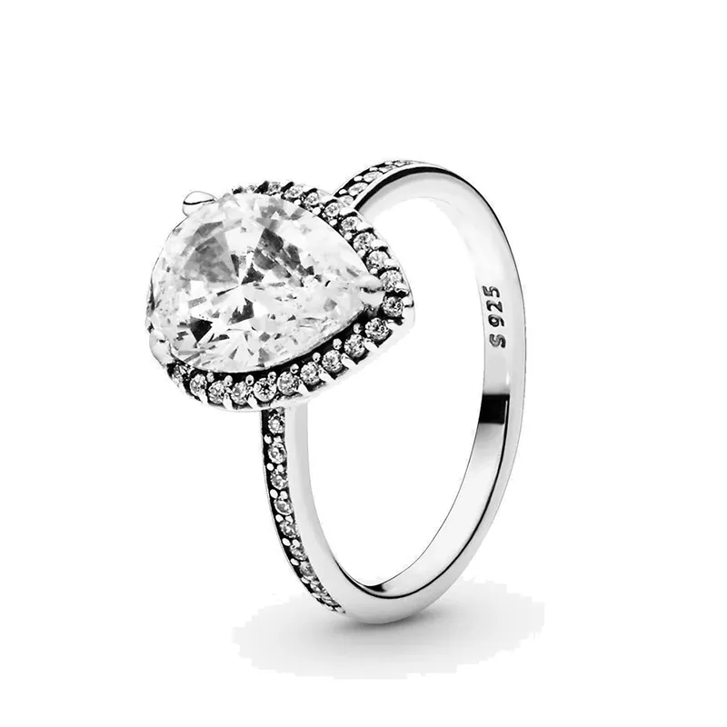 Sterg Nuovo Moda Donna Originale Corona Amore Skew Bone Fidanzamento Anello Argento Cristallo_voghion.com