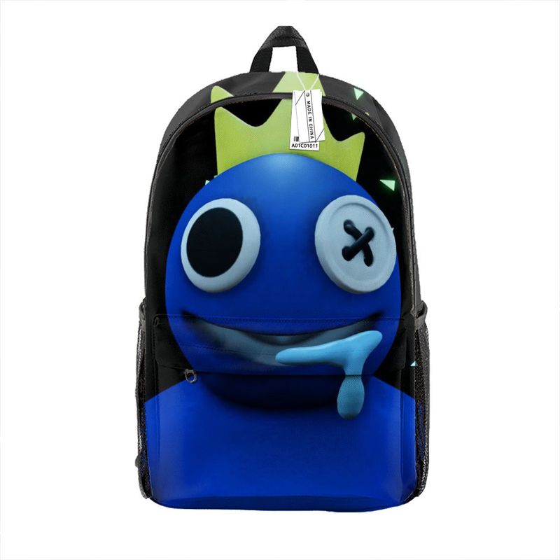 Schulrucksack für Kinder mit Regenbogen-Freunden, verstellbare Träger, bequeme Passform_voghion.com