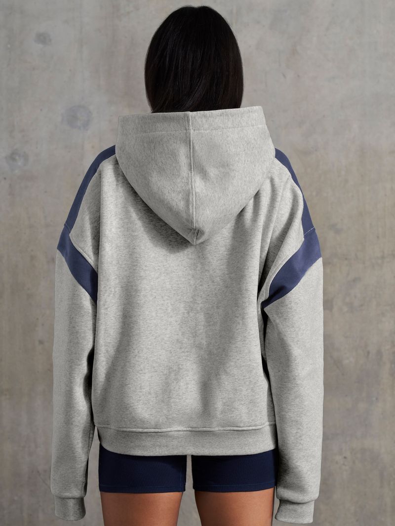 Women's Clothing contrast color drop shoulder high-end_voghion.com