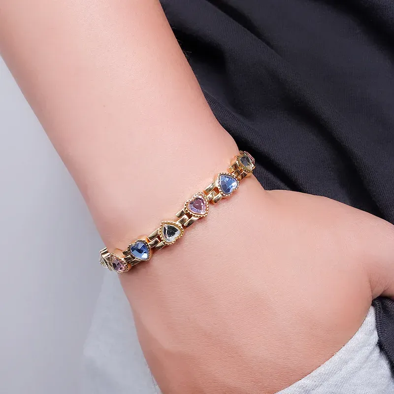 Mode Liebe Würfel Zirkonia Gewicht Verlust Energie Magnet Armband frauen Paar Schmuck_voghion.com