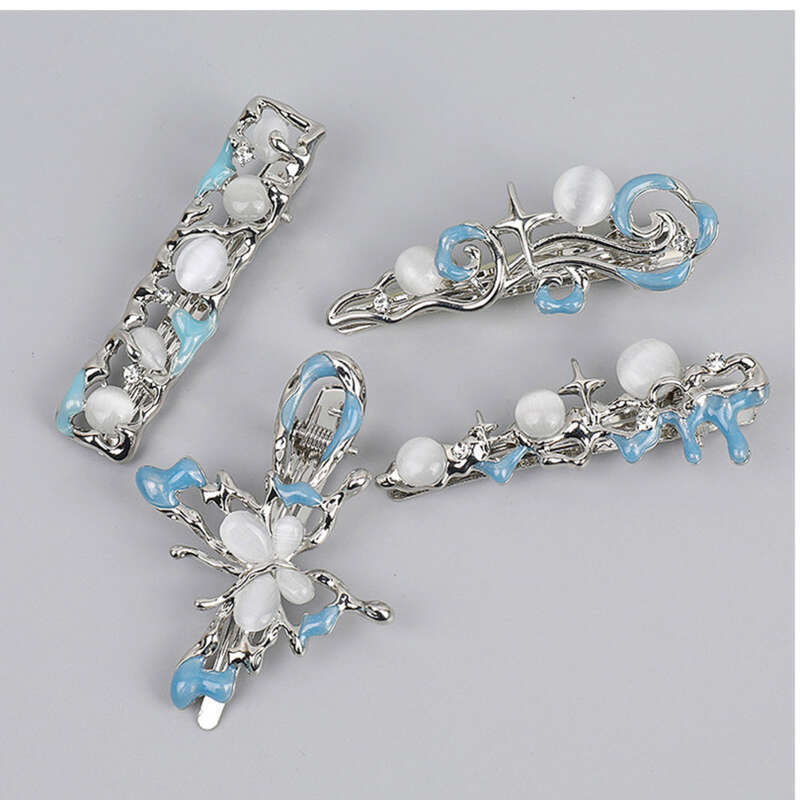 Fermaglio per capelli laterale con frangia a farfalla fredda Y2k, stile dolce e fresco, per ragazza, di alta qualità_voghion.com