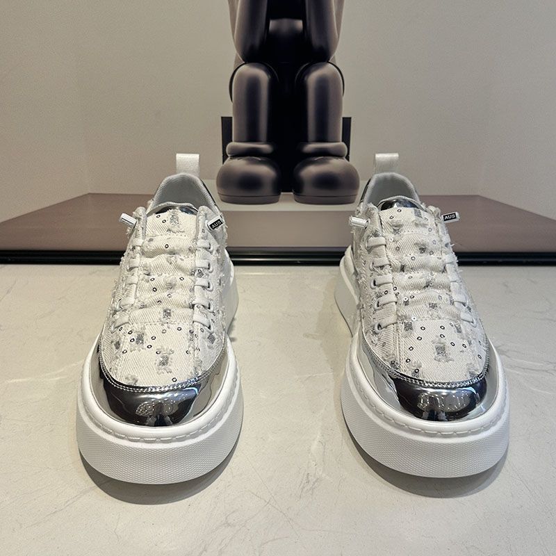 Sommer Neue Songgao Fashion Lazy mit Stoffoberflächenperforation Vielseitige Casual für Herren 2024 Trendy Board Schuhe_voghion.com