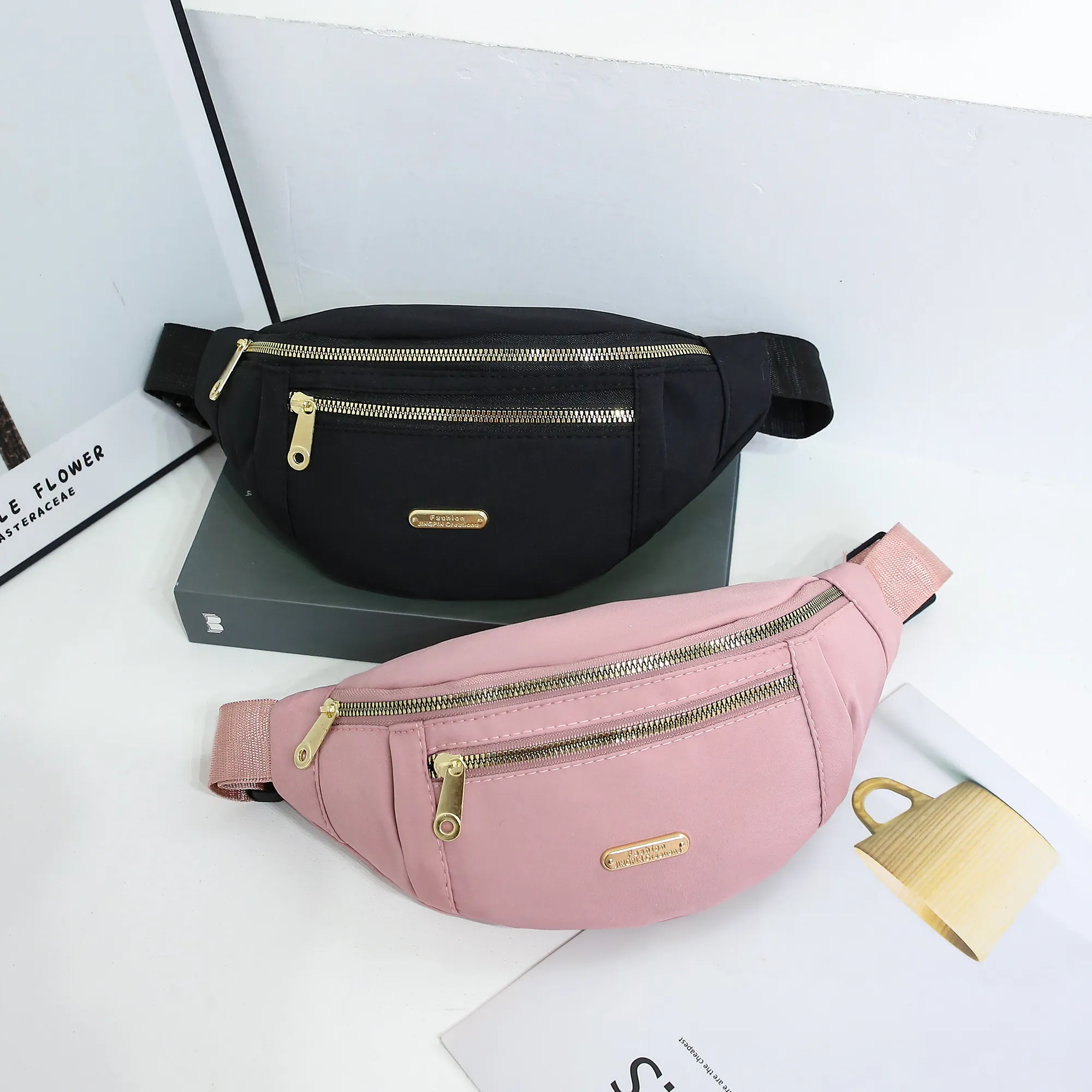 3/2/1 pz Marsupio Borsa a tracolla per donna Ovunque Marsupio con 3 tasche Marsupio_voghion.com