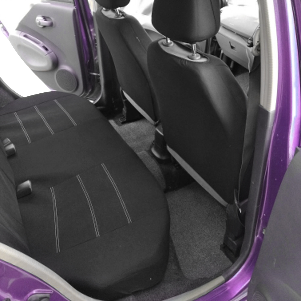 Schutzkissen Schmetterling Stickerei Matte Schützen Sie vordere und hintere Autositzbezüge 4/9-teiliges Set_voghion.com