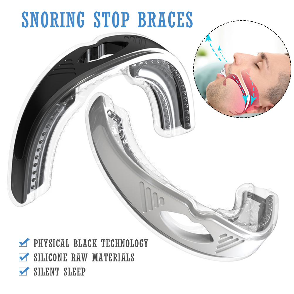 Anti Snoring Mouth Guard Braces Anti-snoring Device Man Stopper Anti Snore From Snoring For Sleep Better Breath Aid Apnea_voghion.com