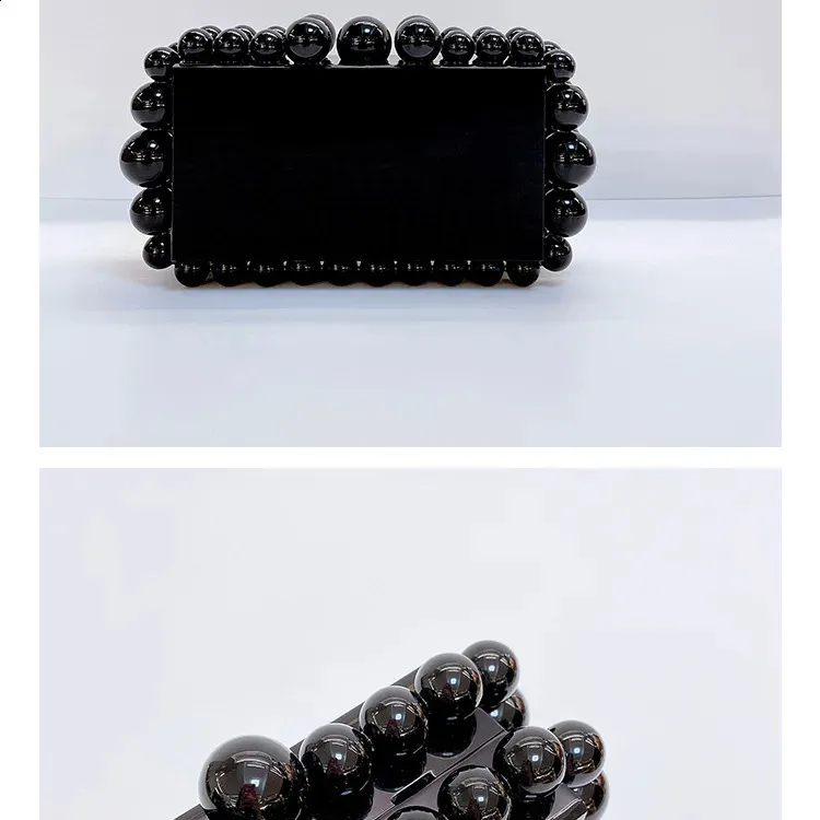 Borsa a tracolla da sera alla moda, da donna, in acrilico trasparente, piccola borsa quadrata da donna o240820_voghion.com