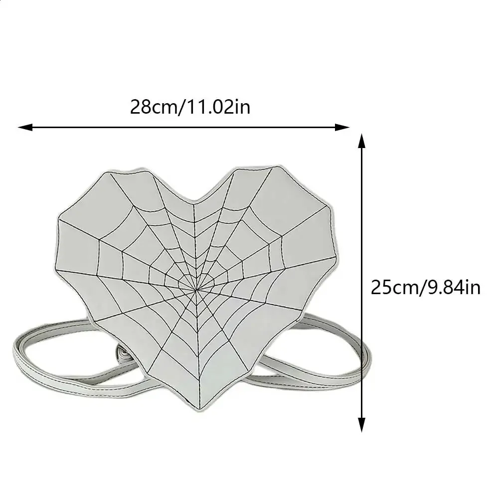 Gothic Cobweb Backpack Handbag And Crossbody Bag For Women_voghion.com