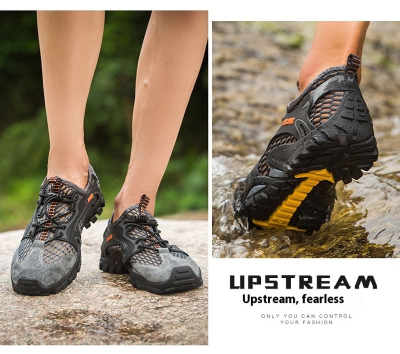 Biergbesteigungs-Mesh Outdoor-Fräizäit Männer atmungsaktiv, rutschfest Lafschong, séier dréchen a Flossverfolgungsschong_voghion.com