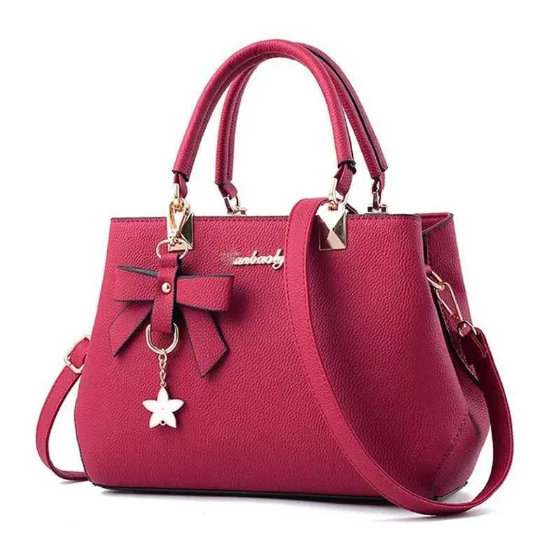 New Elegant Shoulder Bag for Women Designer Handbags Female Bags Plum Bowknot Sweet Messenger Crossbody Ba241022_voghion.com
