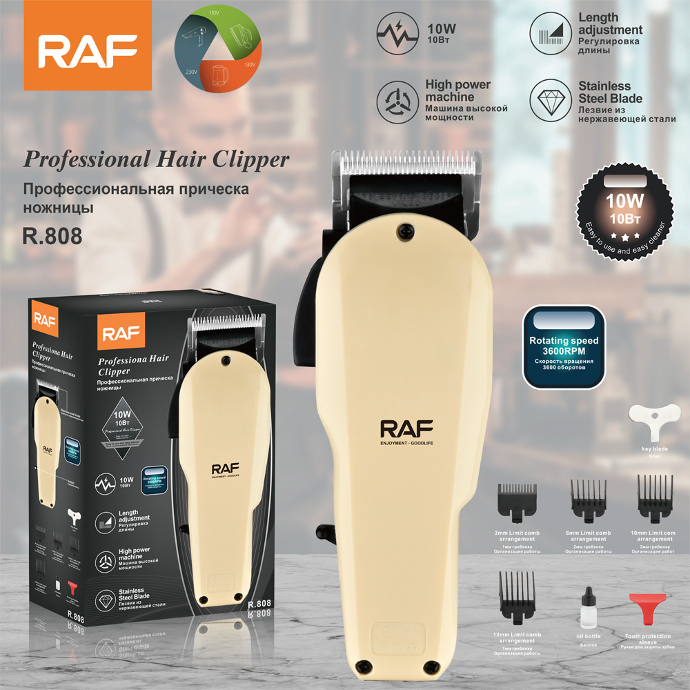 Professional Hair Clipper For Men - Cordless Electric Trimmer With Precision Blades For Beard & Hair Styling