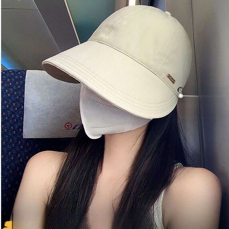 fisherman Hat, Women's Spring And Fall Sunscreen, UV Protection, Foldable Sun Hat_voghion.com