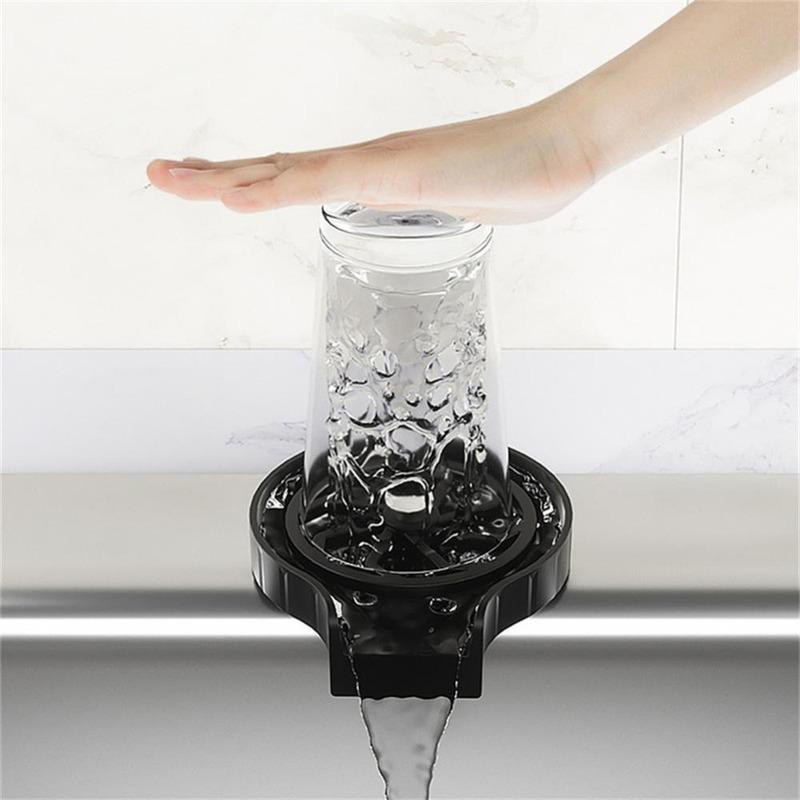 Mașină de spălat automată pentru pahare, robinet, clătire de sticlă, ulcior de cafea, spălare cupă, chiuvetă de bucătărie, clătire de sticlă pentru accesorii de bucătărie și bar_voghion.com