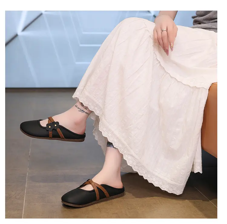 Damen Freizeitmules Für Den Sommer Modische Outdoor Badeschuhe_voghion.com