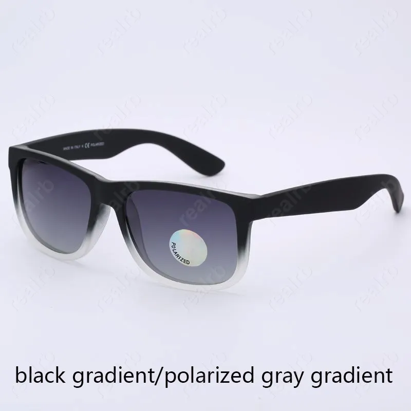 Gafas de sol polarizadas Justin 4165 de 55 mm para hombre y mujer, de alta calidad, con montura de nailon y accesorios._voghion.com