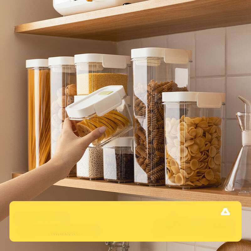 【 9298 Clientes que Regresan 】 Frasco Sellado, Cocina Doméstica de Grado Alimenticio, Frasco para Granos y Granos Varios,_voghion.com