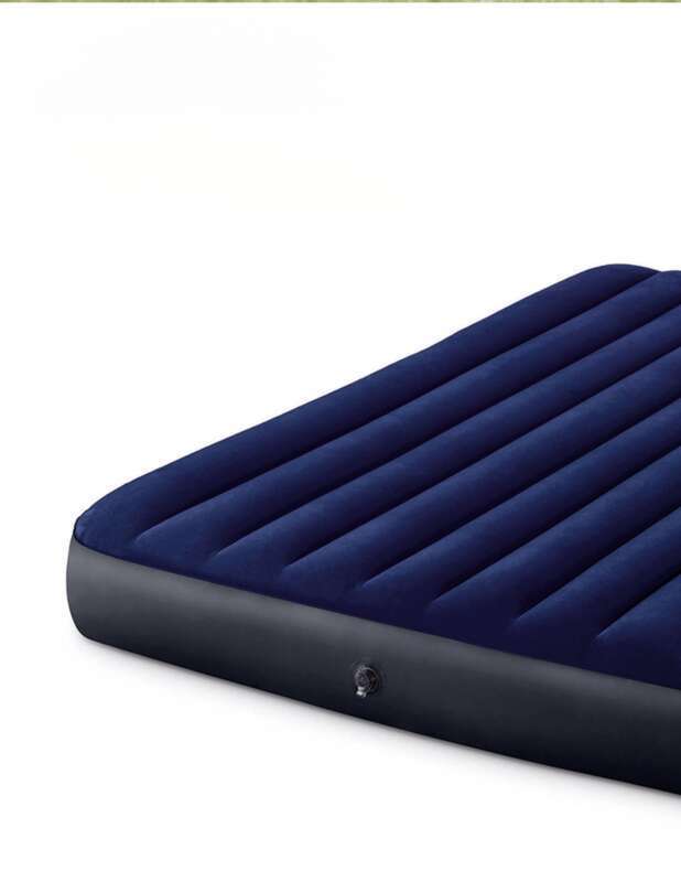 Adecuado para acampar al aire libre y descansar en casa: el colchón inflable plegable es súper fácil de usar._voghion.com