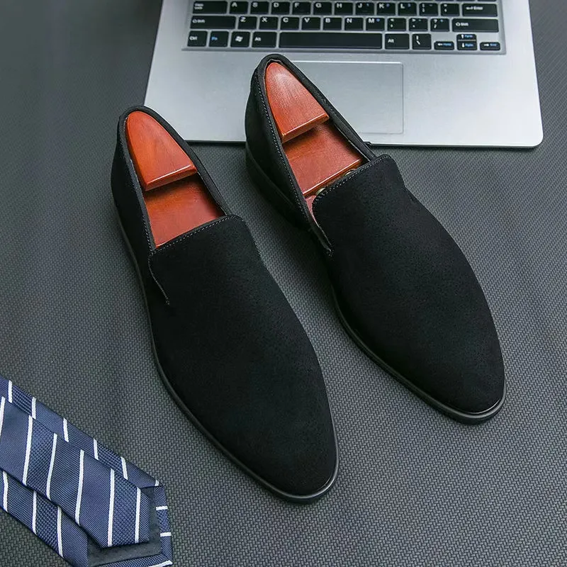 Elegantni čevlji, spomladi, italijanska dizajnerska znamka, semiš, usnje, poslovni pisarniški moški, rjavi, za nočni klub, zabavo, dostava_voghion.com