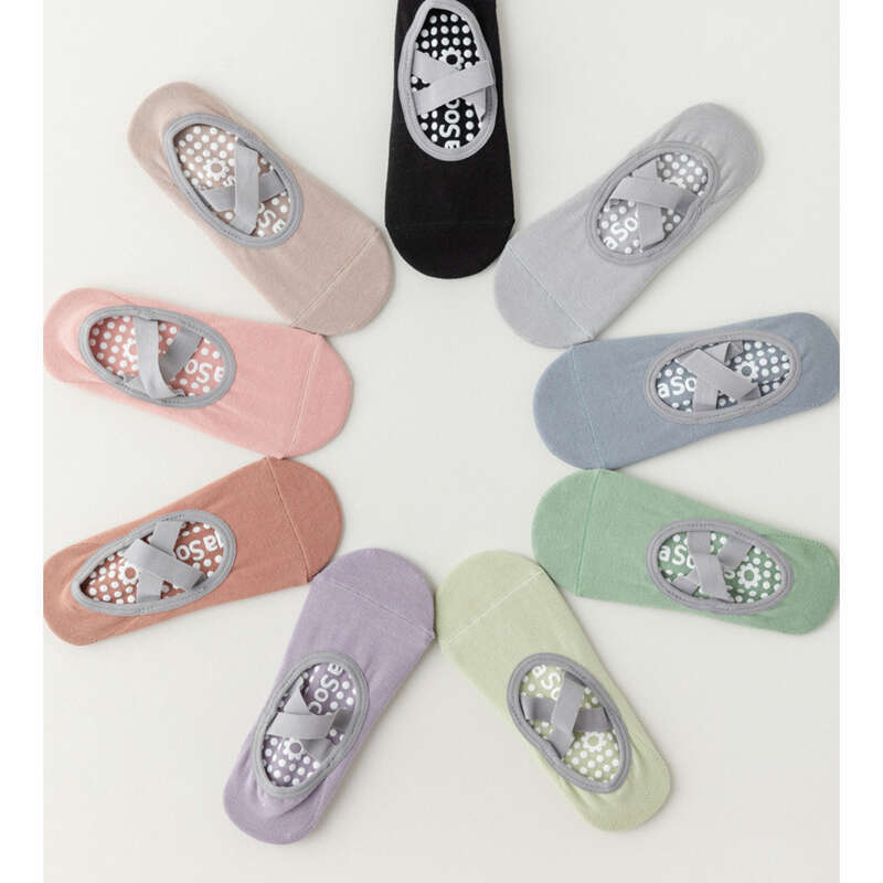 Professional Yoga Socks Women, Anti Slip Pilates For Beginners, Indoor Use, Spring And Autumn Flooring, Sports Socks,_voghion.com