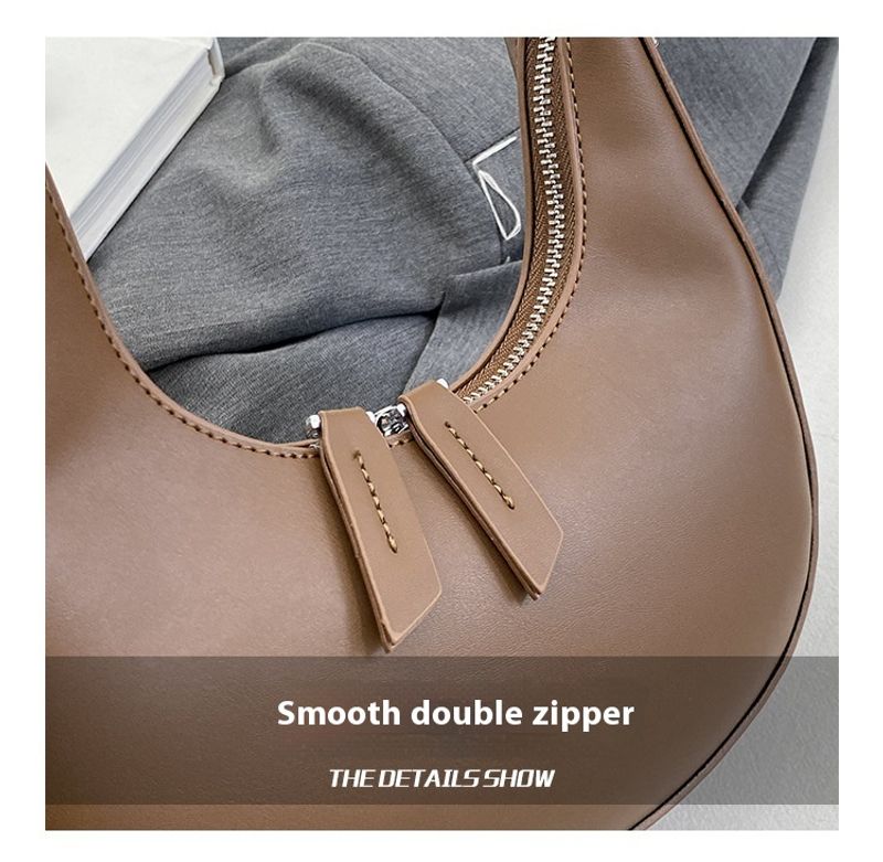 2024 Neue Nischendesign-Handtasche, modisch, bonbonfarben, trendig, eine Schulter, Unterarm-Dump-Tasche, geeignet für_voghion.com