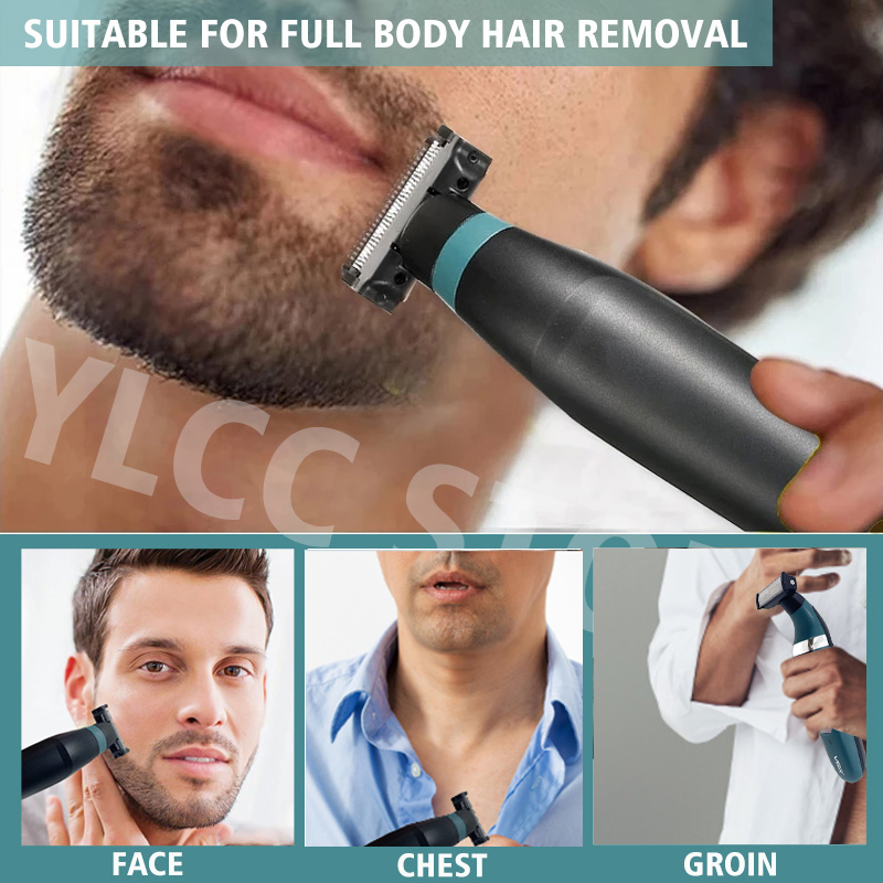 Depilazione pubica Aree intime Luoghi Parte Taglio di capelli Rasoio Clipper Trimmer per l'inguine Epilatore Rasoio di sicurezza Uomo Signora Rasatura_voghion.com
