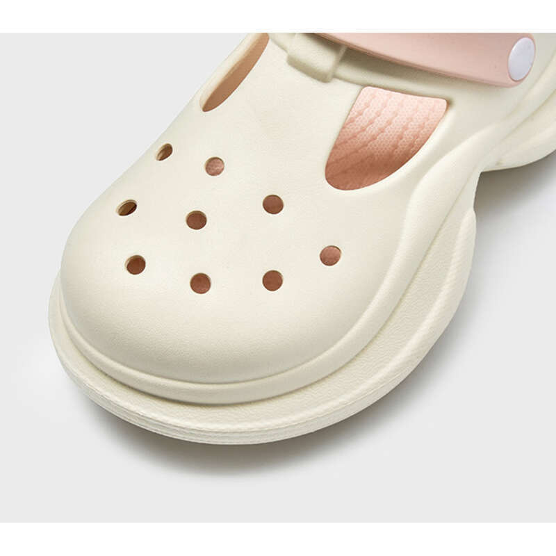 Kõrgust suurendavad paksu tallaga perforeeritud kingad naistele, mittelõhnavad jalad, libisemisvastased rannaninakaitsed, moekad ja_voghion.com