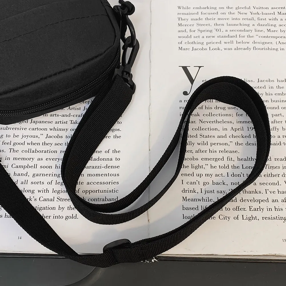 Ladies Fashion Square Sling Handbags Portable Elegant Solid Color Adjustable Strap Simple For Weekend Vacation_voghion.com