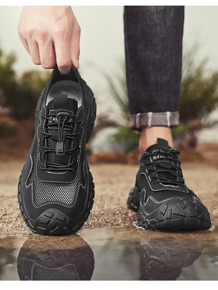 Breathable Mesh Men's Casual Running Shoes For Sports And Leisure_voghion.com
